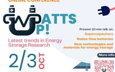 FIRST INTERNATIONAL ONLINE CONFERENCE: WATTS UP! LATEST TRENDS IN ENERGY STORAGE RESEARCH
